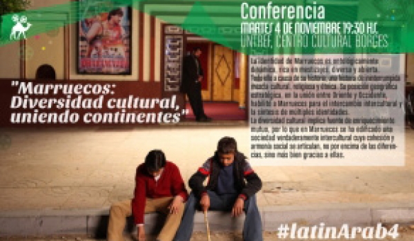 Conferencia &quot;Marruecos: Diversidad cultural, uniendo continentes&quot;